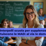 Interpelli scuola per supplenze sostituiscono le MAD: al via le domande